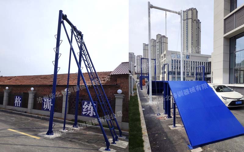 江西某公安局特警八項訓練場建設完工